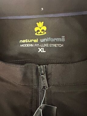 Natural Uniforms Women's Black Utility Jacket - Modern Fit XL